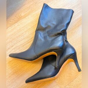 Banana Republic Leather Boots. Size 7. New never worn.
